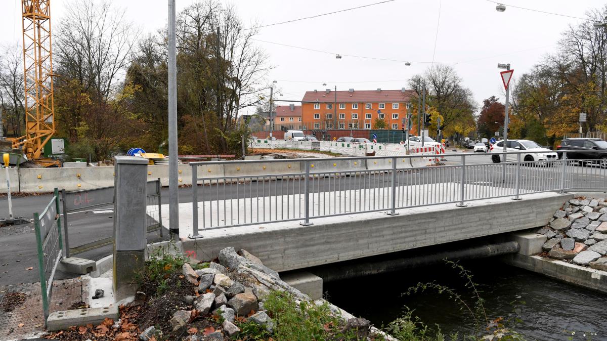 Die Kaufbachbrücke am Zoo wird drei Tage lang komplett gesperrt - Augsburger Allgemeine