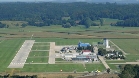 Am Augsburger Flughafen wurde im vergangenen Jahr weniger geflogen, vor allem im Bereich der Hubschrauber.  	