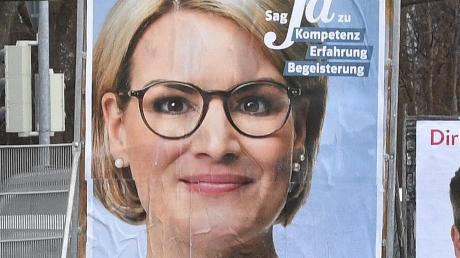 Eva Webers Kampagne lief unter dem Stichwort „Ja“. Offenbar fand der Wahlkampf der CSU-Politikerin in Augsburg Anklang.