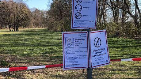 Der Grillbereich im Siebentischpark bleibt vorerst gesperrt. 