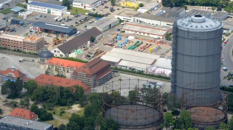 Auf dem Gaswerk-Areal in Oberhausen wurde früher Gas erzeugt und gelagert. Nun wird das Areal zum Kreativ-Quartier entwickelt. 	
