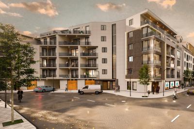 Neue Wohnungen: In Lechhausen entstehen nahe dem Flößerpark zwei Gebäude