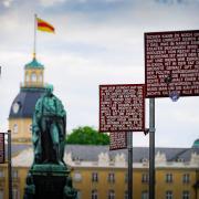 Der Platz der Grundrechte in Karlsruhe