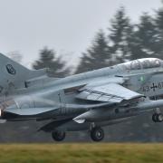 Am Donnerstagnachmittag waren am Himmel über der Rhön Tornado-Kampfflugzeuge der Bundeswehr zu sehen und zu hören.