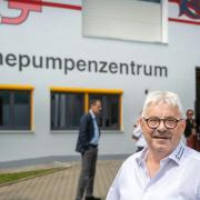 Für SHK-Geschäftsstellenleiter Josef Bock ist das Wärmepumpenzentrum im SHK-Bildungszentrum Schweinfurt ein Herzensprojekt.