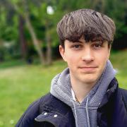 Freut sich auf seine erste "richtige" Wahl: Felix Weid, 16 Jahre alt und Schüler aus Schweinfurt.