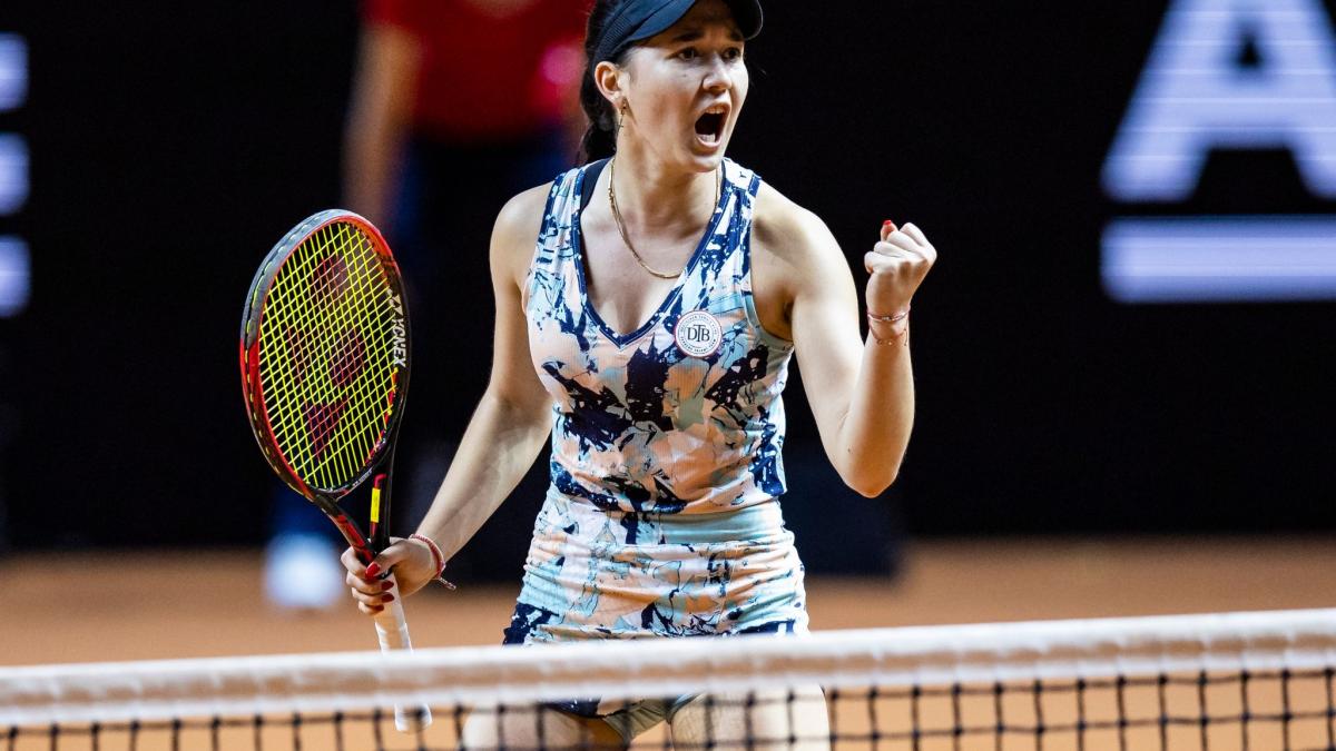 #WTA-Turnier: Tennis als Ablenkung vom Krieg: Lys überrascht in Stuttgart