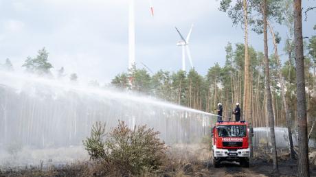 Die Waldbrandgefahr im Landkreis Aichach-Friedberg steigt am Samstag teilweise auf die höchste Warnstufe.