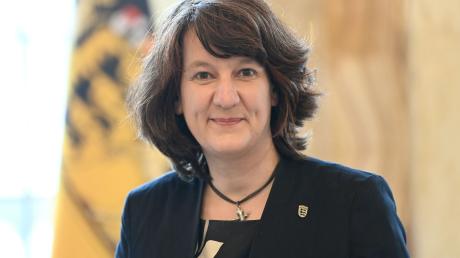 Gisela Splett, Staatssekretärin im Ministerium für Finanzen.