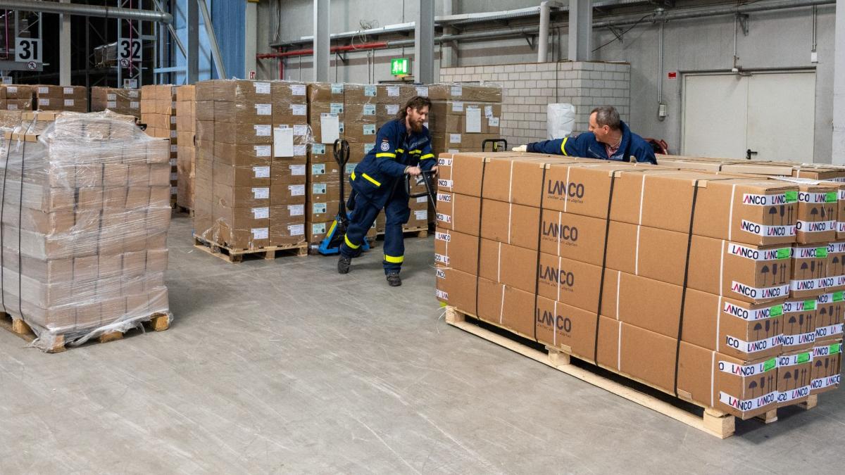 #THW schickt zweite Ladung Hilfsgüter von Ulm aus in die Türkei