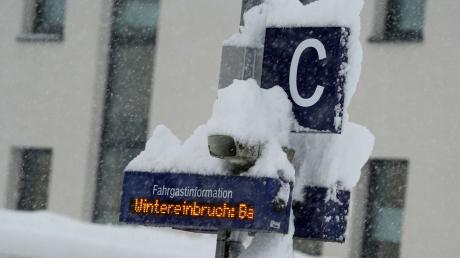 Auch am Donnerstag kommt es bei der Deutschen Bahn in Bayern noch zu Verzögerungen.