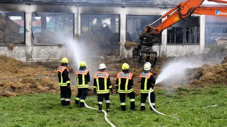 Mehrmals hat es in Gessertshausen gebrannt. Nun soll der Brandstifter gefunden sein. 