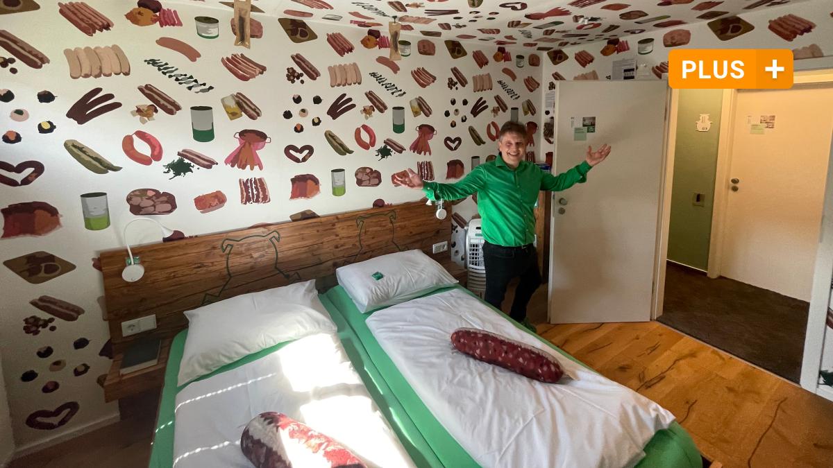 #Nürnberg: So wunderlich lebt es sich im weltweit einzigen Bratwursthotel
