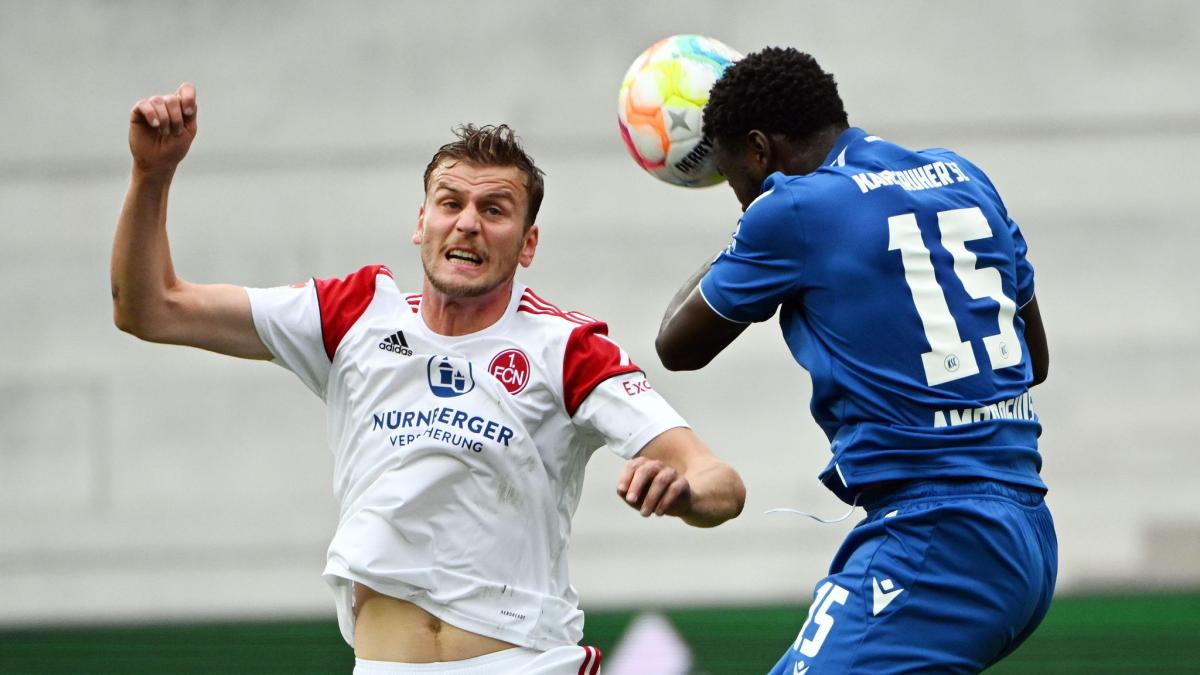#2. Bundesliga: 0:3 in Karlsruhe: Leistungsverfall beim 1. FC Nürnberg