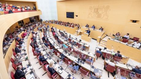 Hier wird Politik für Bayern gemacht: Blick in den Landtag in München. Wann ist die Landtagswahl in Bayern 2023?