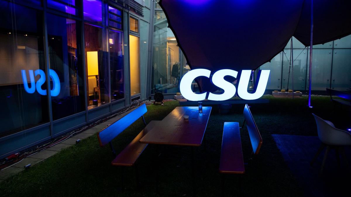 #Schwache Umfragewerte: Die CSU nahe am Tiefpunkt
