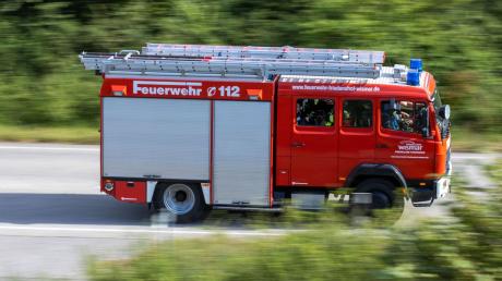 Die Feuerwehr ist zu einem Brand in Neresheim gerufen worden. 