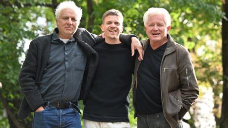 Die «Tatort»-Schauspieler Udo Wachtveitl (l-r), Ferdinand Hofer und Miroslav Nemec.