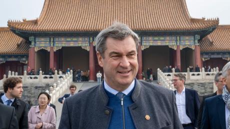 Markus Söder (CSU) bereist bis zum 28.03.2024 die Volksrepublik China.