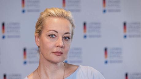 Julia Nawalnaja, Witwe von Alexej Nawalny.
