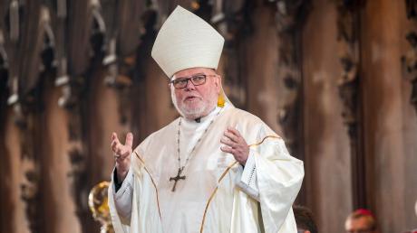 Reinhard Kardinal Marx, Erzbischof von München und Freising, spricht ein Grußwort.