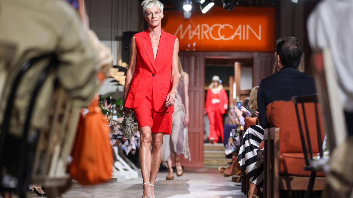 #Modemesse: Cain auf Safari bei der Fashion Week: Model Banks zu Gast
