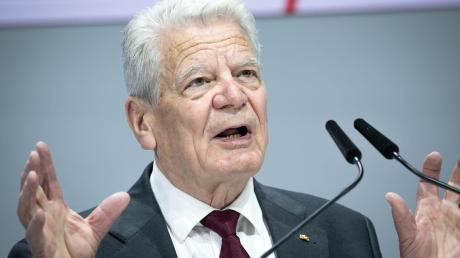 Joachim Gauck, Alt-Bundespräsident.