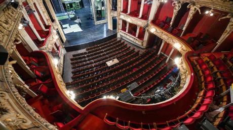 Blick in den leeren Zuschauersaal des Theaters «Berliner Ensemble» (BE).
