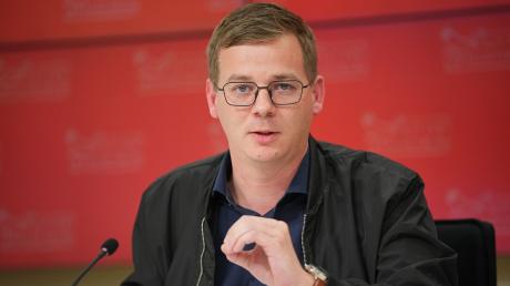 Sebastian Walter, Fraktionsvorsitzender von Die Linke Brandenburg.