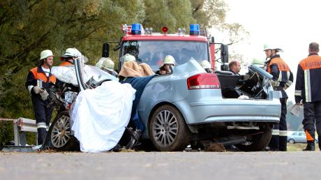 In Schnaittach starb am Wochenende der Beifahrer eines Wagens, der von der Fahrbahn abgekommen war und gegen einen Baum prallte.