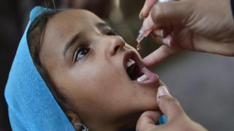 Impfungen gegen Kinderlähmung sind wichtig. In Syrien haben viele Kinder wegen des Krieges eine Impfung verpasst.