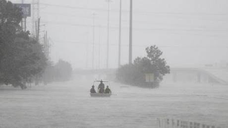 Der Tropensturm «Harvey» hat im US-Staat Texas schwere Verwüstungen und Überschwemmungen verursacht.