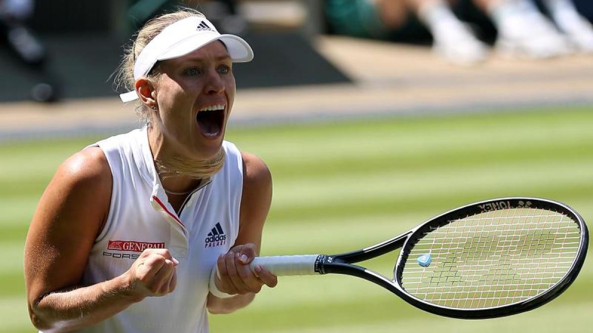 Tennis Wimbledon Angelique Kerber im Finale, Aus für Julia Görges