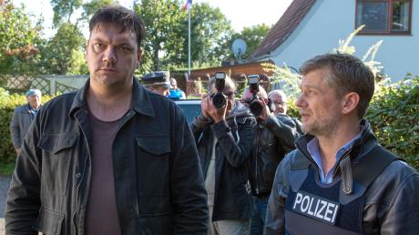 Alexander Bukow (Charly Hübner) in einer Szene des "Polizeiruf 110: Für Janina", der heute Abend im TV zu sehen ist.