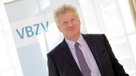 Andreas Scherer, VBZV-Vorsitzender bei der Jahrestagung des Verbands Bayerischer Zeitungsverleger.
