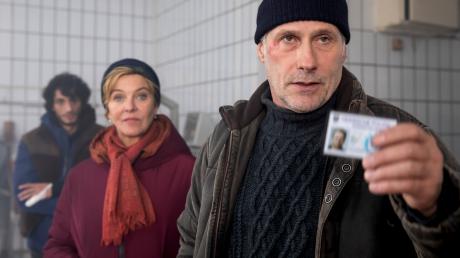 Anna Janneke (Margarita Broich), Paul Brix (Wolfram Koch) und Mehmet (Burak Yigit): Szene aus dem Frankfurt-Tatort "Falscher Hase", der heute im Ersten läuft. 