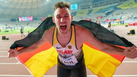 Zehnkämpfer Niklas Kaul gewann bei der Leichtathletik-WM in Doha sensationell Gold.