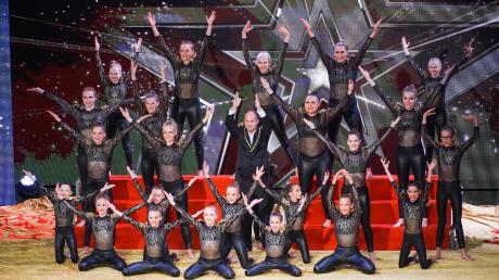 Die Gruppe Akrobatik Masters aus Augsburg ist in der RTL-Show "Das Supertalent".