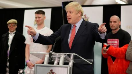 Für Boris Johnson ist das Ergebnis der Großbritannien-Wahl 2019 ein Triumph.