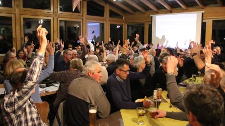 Die Nominierungsversammlung der Wählergemeinschaft Tussenhausen endete mit einer Überraschung.
