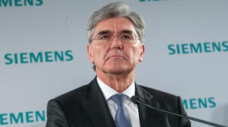 Siemens-Chef Joe Kaeser tritt am Mittwoch bei der Hauptversammlung zurück.