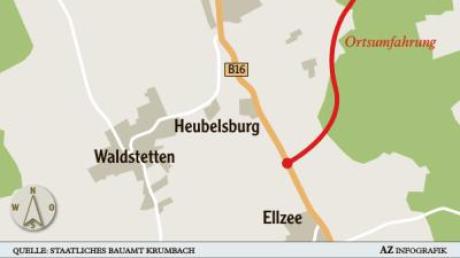Der überarbeitete Entwurfsplan für die B16-Ostumgehung von Ichenhausen fand bei den Gemeinderäten im Kammeltal wenig Begeisterung. 