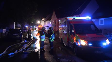 Bei einem Brand im Burgauer Seniorenheim kam eine Person ums Leben.