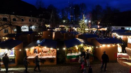 Der beliebte Weihnachtsmarkt Oberschönenfeld findet heuer nicht statt. 