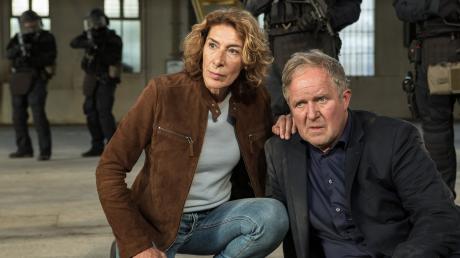 Moritz Eisner (Harald Krassnitzer) und Bibi Fellner (Adele Neuhauser): Szene aus dem Wien-Tatort "Krank", der heute im Ersten läuft. 