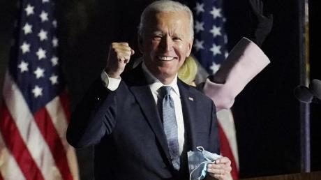 Der neu gewählte Präsident Joe Biden hat nach Vorhersagen von Fernsehsendern bei der US-Wahl 306 Wahlleute gewonnen - deutlich mehr als die erforderlichen 270.