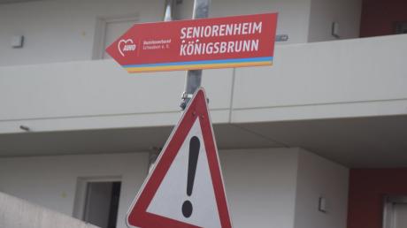 Zeigt dieses Schild bald Königsbrunner Kindergartenkindern den Weg in ihre Gruppen?