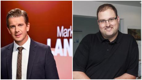 Der Pfuhler Hausarzt Dr. Christian Kröner (rechts) war in der ZDF-Talkshow bei Markus Lanz zu Gast.