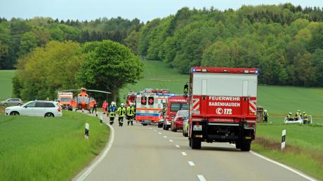Ein schwerer Unfall hat sich am Montag bei Babenhausen ereignet.