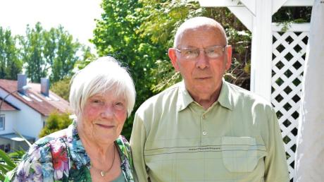 Rita und Hans Garbe aus Aufheim sind seit 60 Jahren verheiratet. Am Samstag. 12. Juni, feiern sie Diamantene Hochzeit.    